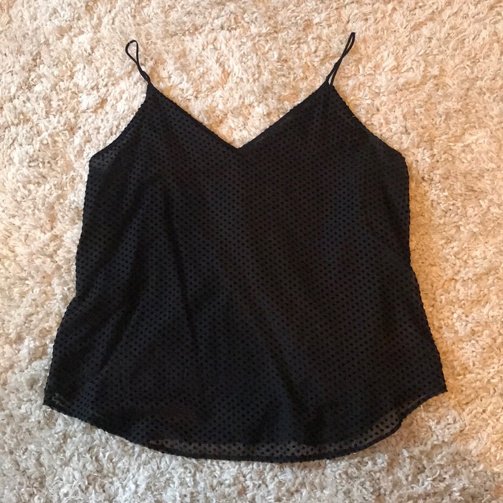 Express Black Spaghetti Strap Blouse
